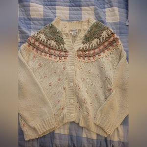 90's Cottagecore Sweater Size Medium